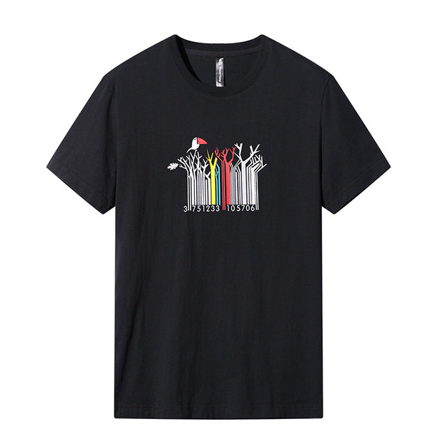 Pioneer Camp fashion summer short t shirt men brand clothing cotton comfortable male t-shirt print tshirt men clothing 522056