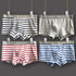 Soutong roupa interior masculina 4 pçs/lote roupa interior masculina boxers shorts de algodão cuecas boxer masculino listrado cueca boxer st32