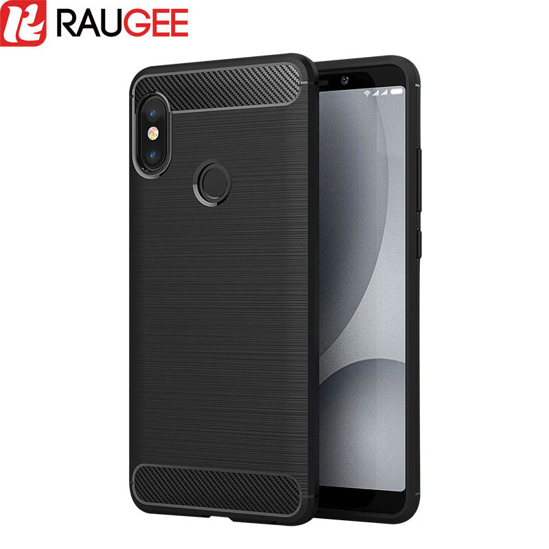 Redmi note 5 pro case 64gb silicone armadura amortecedor à prova de choque capa traseira robusta para xiaomi redmi note 5 pro global 5.99 polegadas