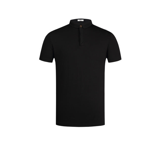 Enjeolon brand classic short sleeve polo shirt men solid cotton polo for men clothing 3 color solid casual polo shirt male T1686