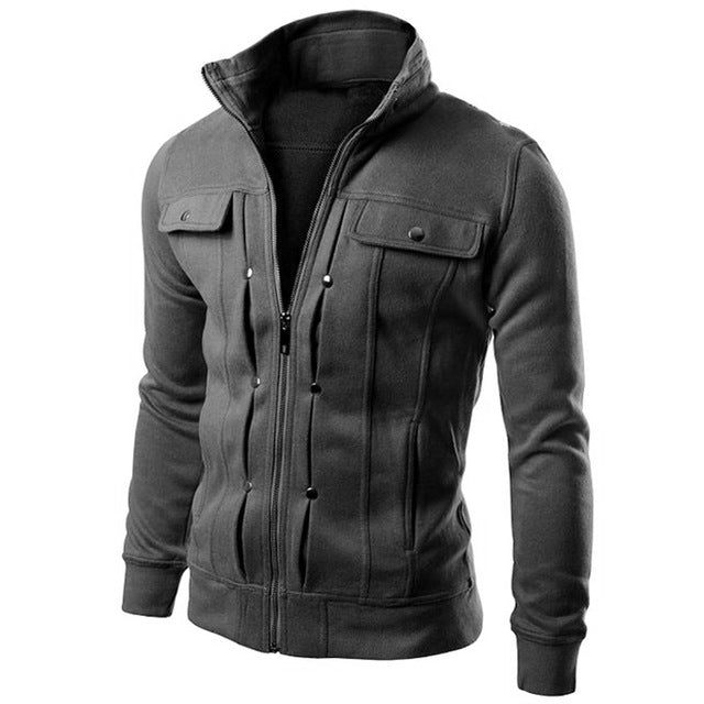 Marca 2018 cardigan multi botão hoodies masculino moda agasalho moletom masculino propósito tour 4xl