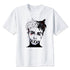 Newest Fashion Man Tshirt Xxxtentacion Summer Fashion T-shirt Casual White Funny Cartoon Print T-shirt Hip Pop Tops
