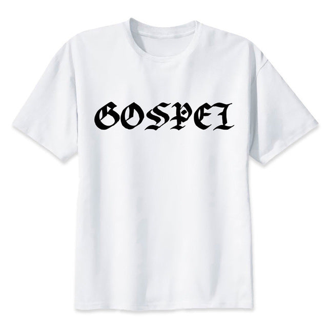 Newest Fashion Man Tshirt Xxxtentacion Summer Fashion T-shirt Casual White Funny Cartoon Print T-shirt Hip Pop Tops