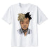 New Arrival Hip Hop Man Xxxtentacion Man T-shirt Rapper T-shirts White Tshirt Funny Cartoon Print For Male Or Female