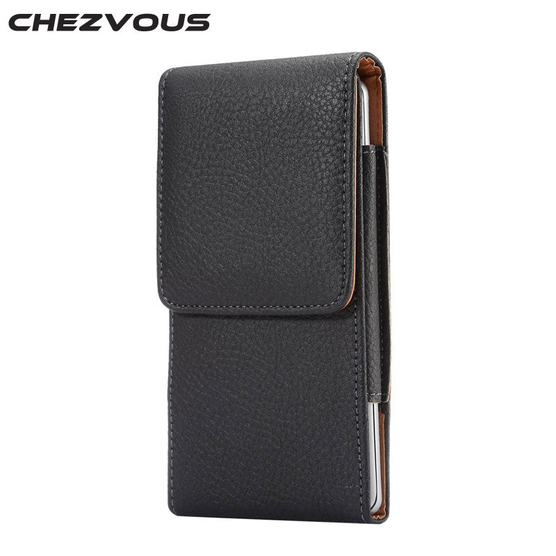Coldre universal com clipe para cinto, bolsa para celular masculina de 4.0 '' a 6.3'', bolsa de cintura para iphone, samsung, huawei, fivela magnética oculta