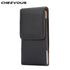 Coldre universal com clipe para cinto, bolsa para celular masculina de 4.0 '' a 6.3'', bolsa de cintura para iphone, samsung, huawei, fivela magnética oculta