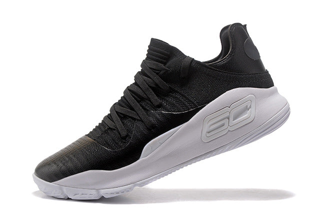 Under Armour UA Men Curry 4 Light Sport Basketball Tênis Ao Ar Livre Baixo Top Atlético Meias Exclusivas Design Sapatos de Amortecimento 40-46
