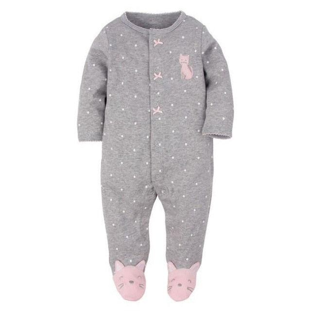 Orangemom Brand summer spring Baby Romper Long Sleeves 100% Cotton Baby Pajamas Cartoon Printed Newborn Baby Girls Boys Clothes