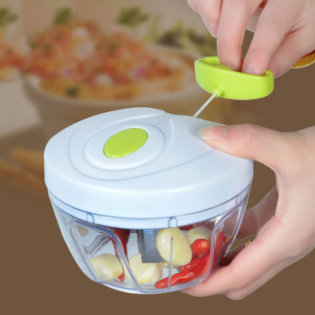 Dicer Chopper Nicer High Speedy Chopper Nicer Slicer Chopper Garlic Cutter Vegetable Fruit Twist Shredder Manual Meat Grinder