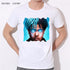 Men's Hip Hop Swag Raper Xxxtentacion Print T-shirt 2017 Summer Soft White Tee Shirt Homme Unisex Fashion Tops Tee Look AT ME