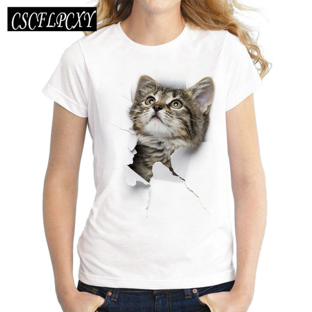 Women T Shirts Street Fashion Slim Summer Black T Shirt Women 2017 New Planet Print Casual Slim Women Tops T-Shirts Plus Size