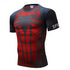 Superman Camisetas Homens Camisas de Compressão Batman Tops The Flash Camisetas Fitness Crossfit Tees Musculação camiseta rashguard