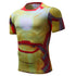 Superman Camisetas Homens Camisas de Compressão Batman Tops The Flash Camisetas Fitness Crossfit Tees Musculação camiseta rashguard