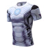 Superman Camisetas Homens Camisas de Compressão Batman Tops The Flash Camisetas Fitness Crossfit Tees Musculação camiseta rashguard