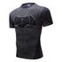 Superman Camisetas Homens Camisas de Compressão Batman Tops The Flash Camisetas Fitness Crossfit Tees Musculação camiseta rashguard