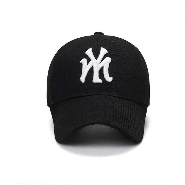 NY baseball cap summer mesh hats black adult unisex casual baseball caps adjustable cap snapback caps outdoors breathable hats