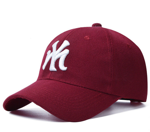 NY baseball cap summer mesh hats black adult unisex casual baseball caps adjustable cap snapback caps outdoors breathable hats