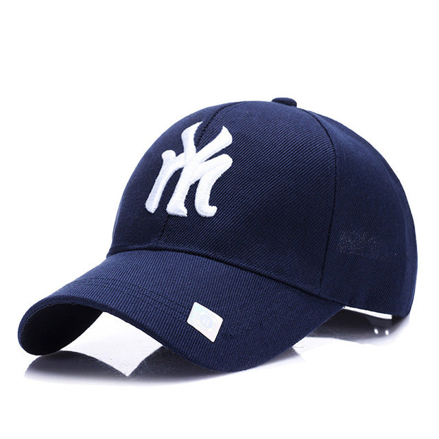 NY baseball cap summer mesh hats black adult unisex casual baseball caps adjustable cap snapback caps outdoors breathable hats