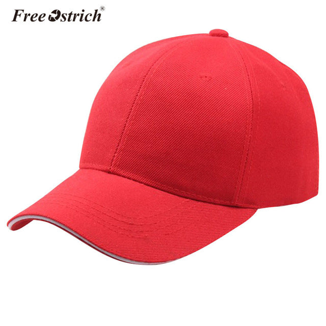 الحرة النعامة قبعة بيسبول كاب رياضي شبكة القبعات للرجال النساء أبي Casquette الصلبة Gorras Hombre القبعات الكلاسيكية الهيب هوب قبعات B0520