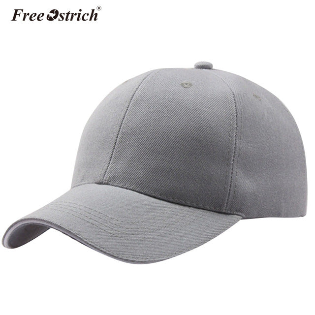 الحرة النعامة قبعة بيسبول كاب رياضي شبكة القبعات للرجال النساء أبي Casquette الصلبة Gorras Hombre القبعات الكلاسيكية الهيب هوب قبعات B0520