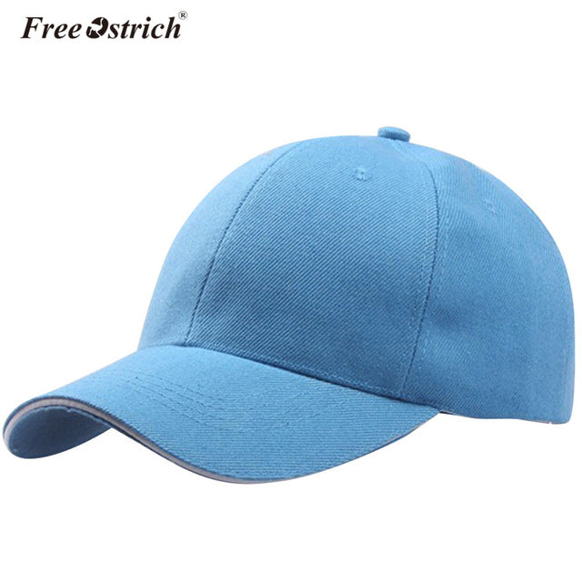 الحرة النعامة قبعة بيسبول كاب رياضي شبكة القبعات للرجال النساء أبي Casquette الصلبة Gorras Hombre القبعات الكلاسيكية الهيب هوب قبعات B0520