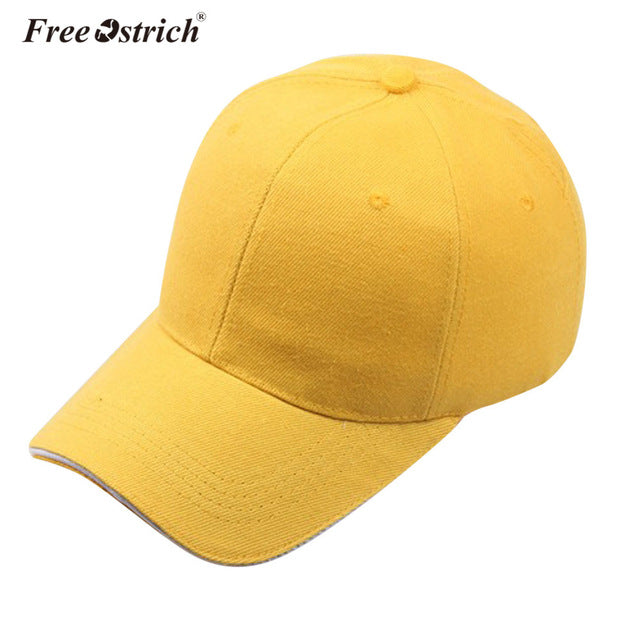الحرة النعامة قبعة بيسبول كاب رياضي شبكة القبعات للرجال النساء أبي Casquette الصلبة Gorras Hombre القبعات الكلاسيكية الهيب هوب قبعات B0520