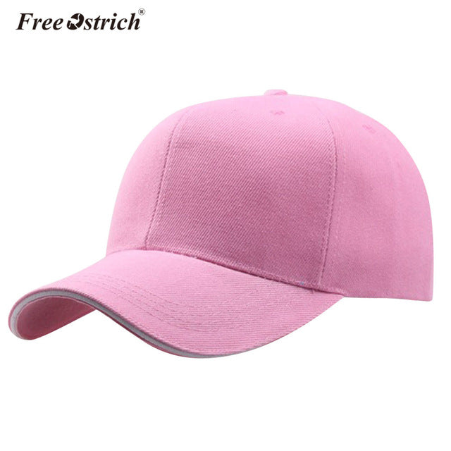 الحرة النعامة قبعة بيسبول كاب رياضي شبكة القبعات للرجال النساء أبي Casquette الصلبة Gorras Hombre القبعات الكلاسيكية الهيب هوب قبعات B0520