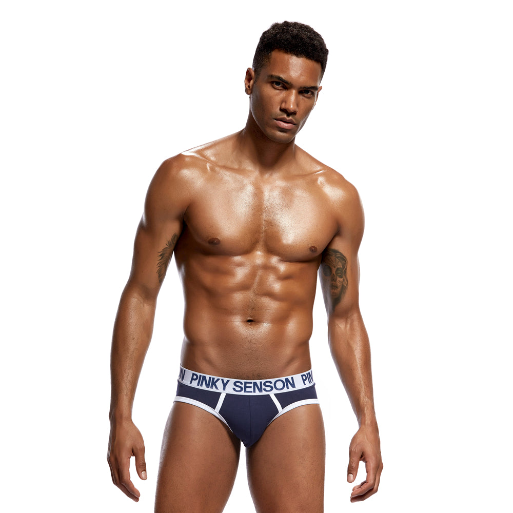 Gay Men briefs Sexy Color Shorts Underwear Cotton Men Cuecas Male Underpants Breathable Sleepwear