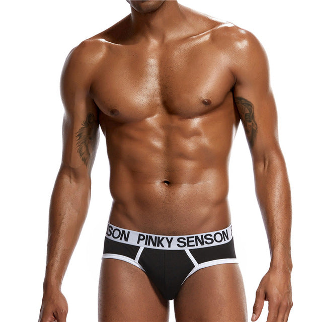 Gay Men briefs Sexy Color Shorts Underwear Cotton Men Cuecas Male Underpants Breathable Sleepwear
