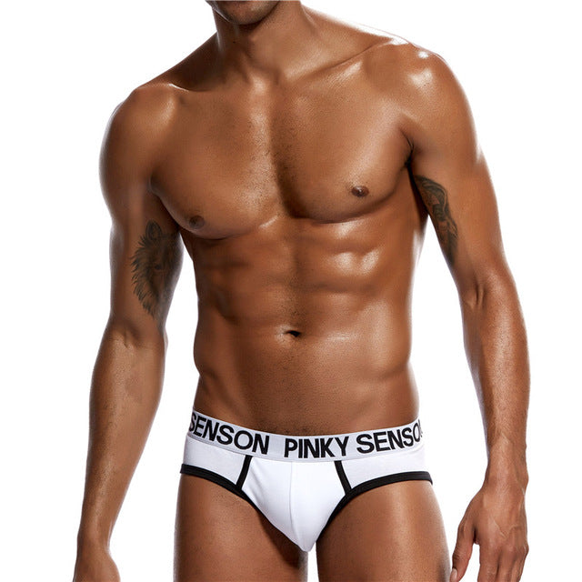 Gay Men briefs Sexy Color Shorts Underwear Cotton Men Cuecas Male Underpants Breathable Sleepwear