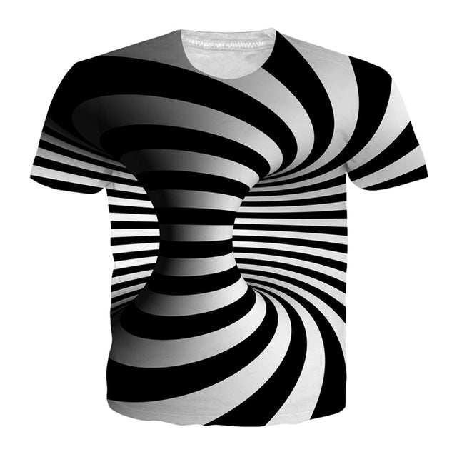 Alisister Vortex 3d T Shirt Homens Mulheres Whirlpool Imprimir Engraçado Verão Top Hip Hop Streetwear Camisetas Hombre Camiseta Homme
