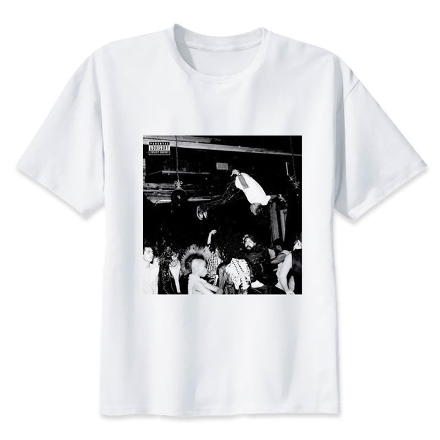 xxxtentacion R.I.P Character Print T-Shirt Fashion Casual Fitness Cool O-neck Men's T Shirt Summer Short Sleeve Men Clothing