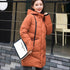 New parka women 2018 Winter Jacket Women Coats Hooded Ladies Coats Female Parka Thick Cotton Padded Lining Winter Female Coats