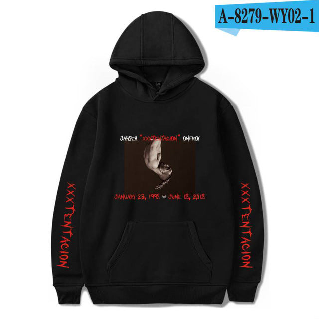 Xxxtentacion Hoodies sad men Sweatshirts rap rapper hip hop Hooded Pullover sweatershirts male/Women sudaderas hood hoddie