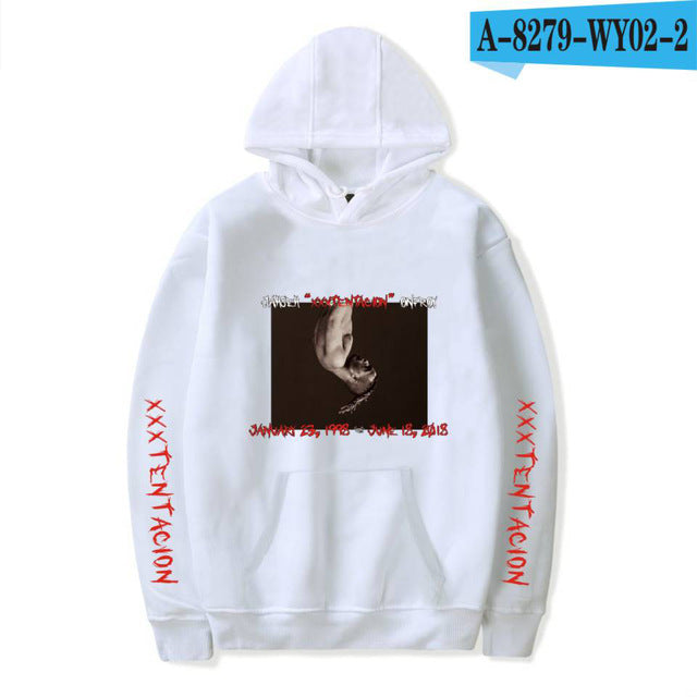 Xxxtentacion Hoodies sad men Sweatshirts rap rapper hip hop Hooded Pullover sweatershirts male/Women sudaderas hood hoddie