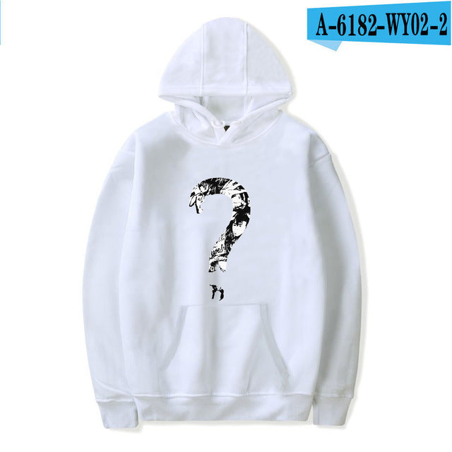 Xxxtentacion هوديس حزين الرجال بلوزات مغني الراب الهيب هوب قناع السترة Sweatshirts الذكور/النساء سوداديراس هود hoddie