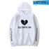 Xxxtentacion هوديس حزين الرجال بلوزات مغني الراب الهيب هوب قناع السترة Sweatshirts الذكور/النساء سوداديراس هود hoddie
