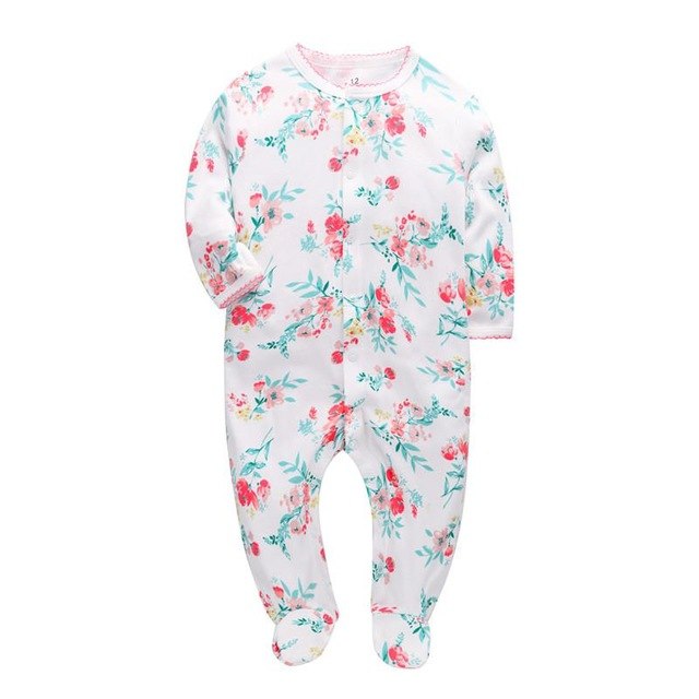 Orangemom Brand summer spring Baby Romper Long Sleeves 100% Cotton Baby Pajamas Cartoon Printed Newborn Baby Girls Boys Clothes