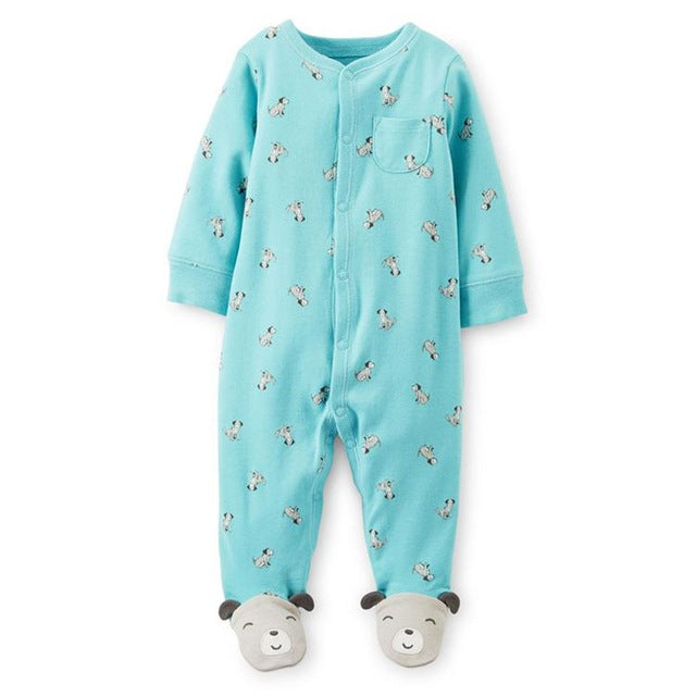 Orangemom Brand summer spring Baby Romper Long Sleeves 100% Cotton Baby Pajamas Cartoon Printed Newborn Baby Girls Boys Clothes