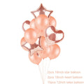 YORIWOO Baby Shower 16inch Oh Baby Foil Balloons It's Boy Or Girl Gender Reveal Rose Gold Balloons Babyshower Party Supplies Kid