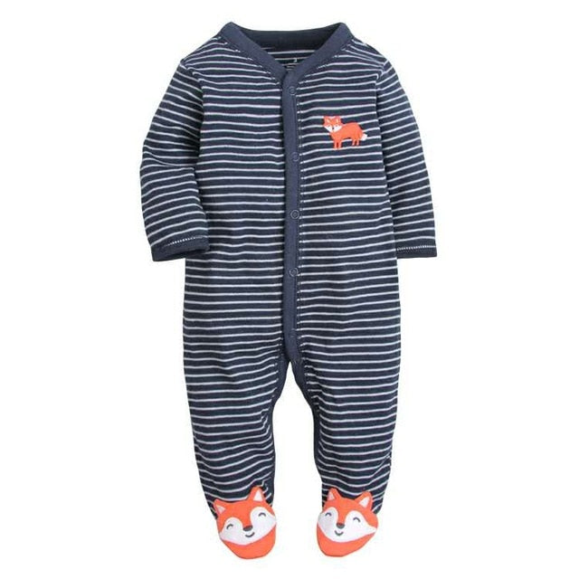 Orangemom Brand summer spring Baby Romper Long Sleeves 100% Cotton Baby Pajamas Cartoon Printed Newborn Baby Girls Boys Clothes