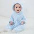 Primavera outono roupas de bebê flanela roupas do bebê menino dos desenhos animados animal 3d urso orelha macacão quente recém-nascido infantil macacão