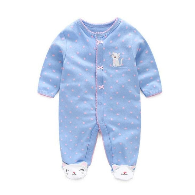 Orangemom Brand summer spring Baby Romper Long Sleeves 100% Cotton Baby Pajamas Cartoon Printed Newborn Baby Girls Boys Clothes