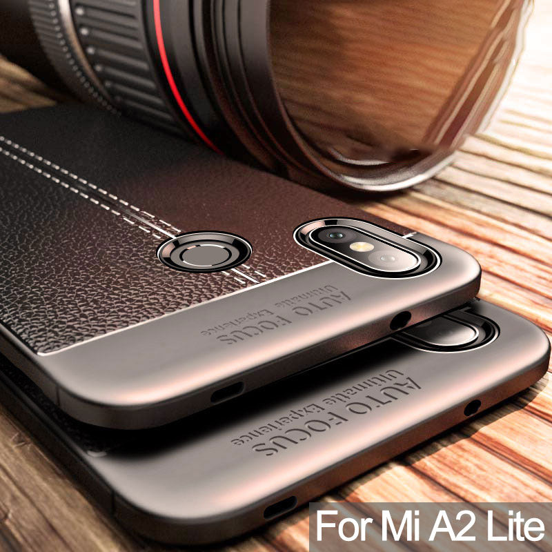 حافظة لهاتف Xiaomi Mi A2 Lite حافظة لهاتف Mi A2 Lite من السيليكون غطاء خلفي ناعم لهاتف Xiaomi Mi A2 Lite حافظة لهاتف MiA2 Lite