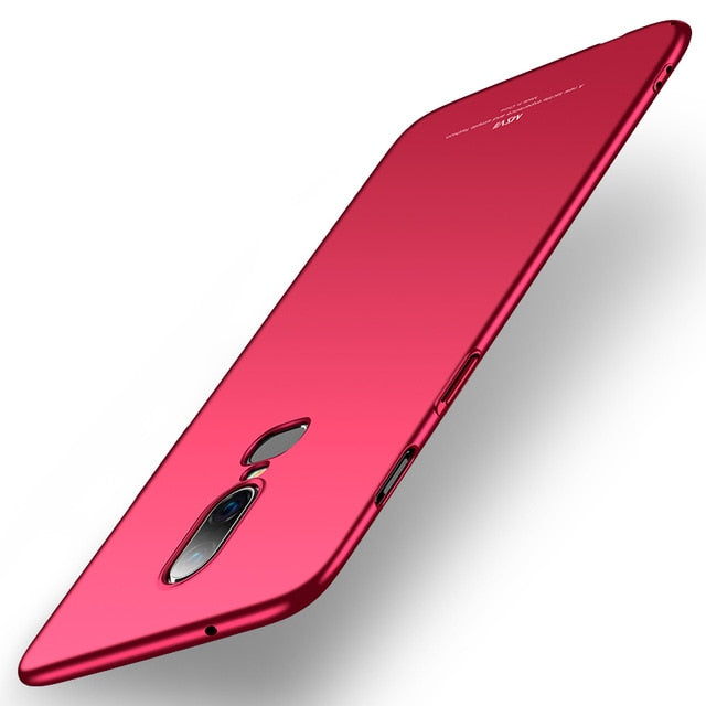 Msvii Luxury Fitted Case for Oneplus 6 5T Case for One plus 6 5 5T Case for Oneplus6 Ultra Thin Slim Cover Anti-knock Protection