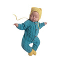 TELOTUNY newborn romper knit baby clothes Jumpsuit overall One-Piece Long Sleeve Body Suits a801 11
