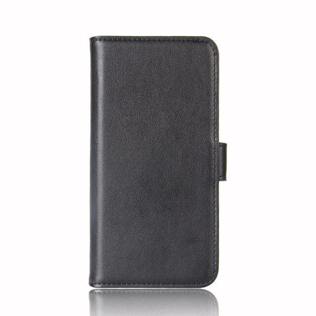 Genuine Leather Case For Nokia 7 Plus Case Wallet Style Phone Bag with Stand Function and Card Holder Pouch Sleeve