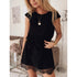 Vestido feminino manga curta renda reta mini vestidos de festa verão elegante robe femme roupas femininas 2019 sj2978r