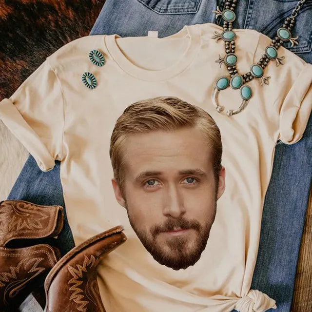 Ryan Gosling tshirt donna estate Tee femminile y2k abbigliamento