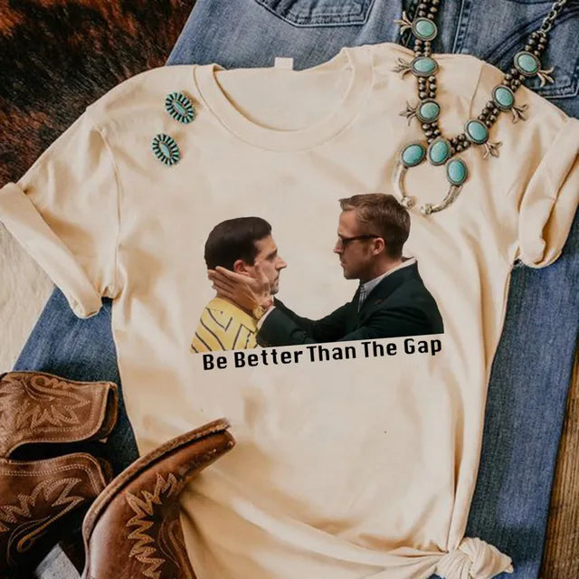 Ryan Gosling tshirt donna estate Tee femminile y2k abbigliamento